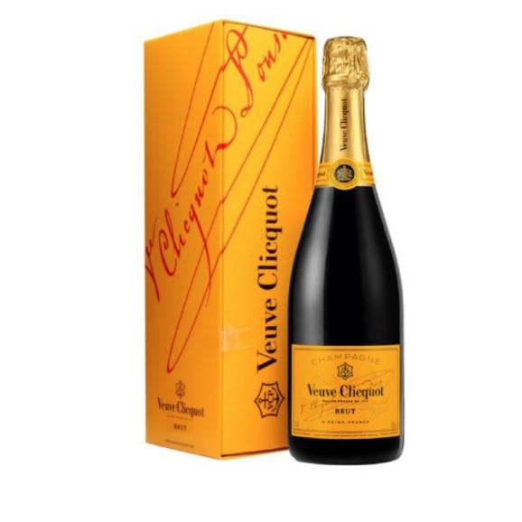 Fles Veuve Clicqout Geschenkverpakking