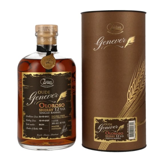 Zuidam Oude Jenever 12 Y.O. Oloroso Sherry